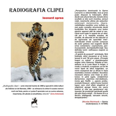 Leonard Oprea - Coperta Radiografia 1